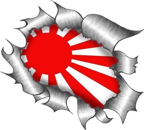Japanese Flag art